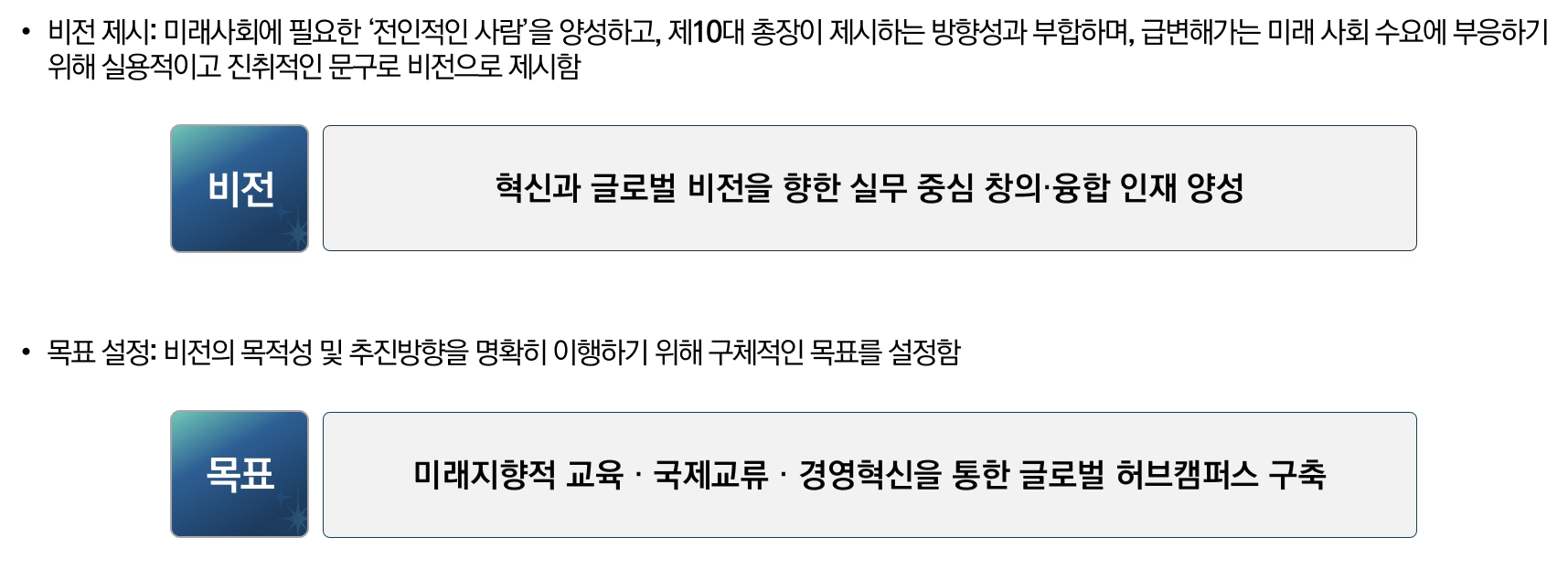 중장기 발전전략 체계(VISION 2035)